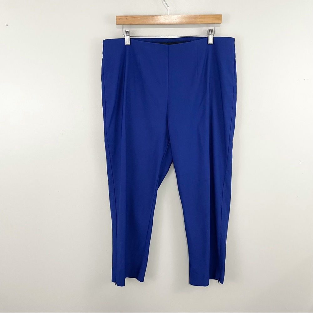 Chico’s So Slimming Royal Blue Crops